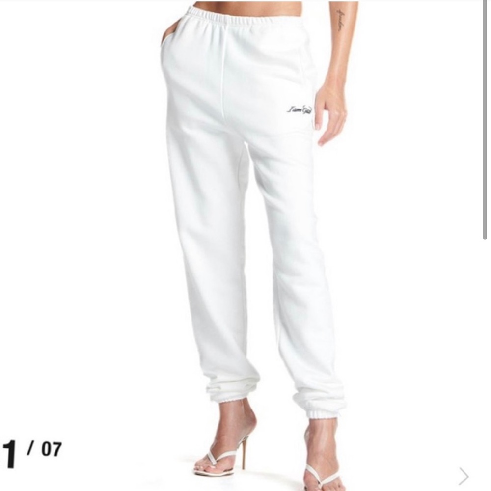 White I.AM.GIA sweatpants